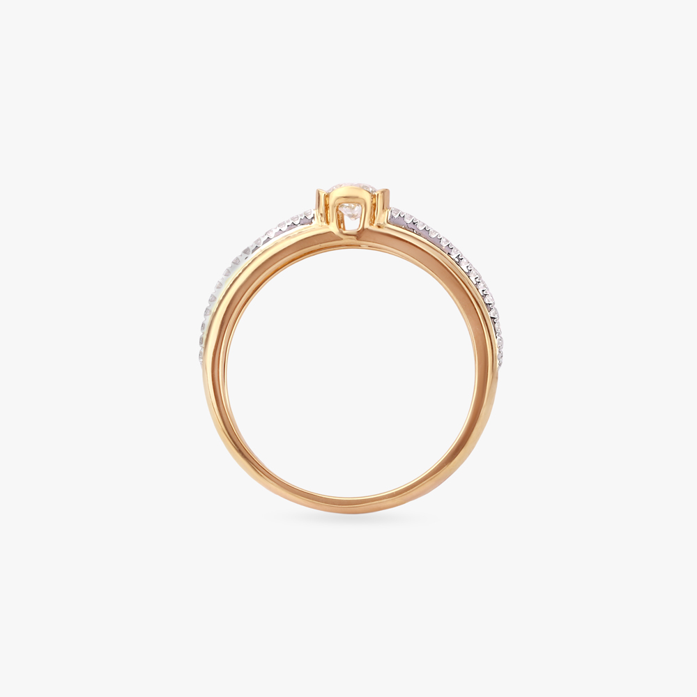 Slender Trail Solitaire Ring,,hi-res image number null