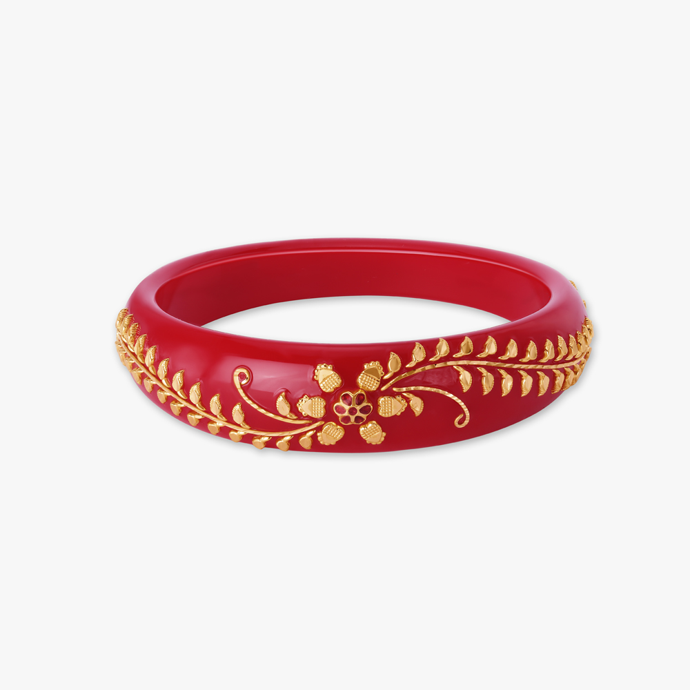 Wonderous Red Pola Bangle,,hi-res image number null