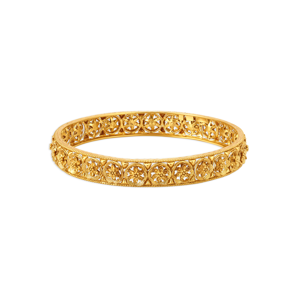 Exquisite Antique Gold Bangle