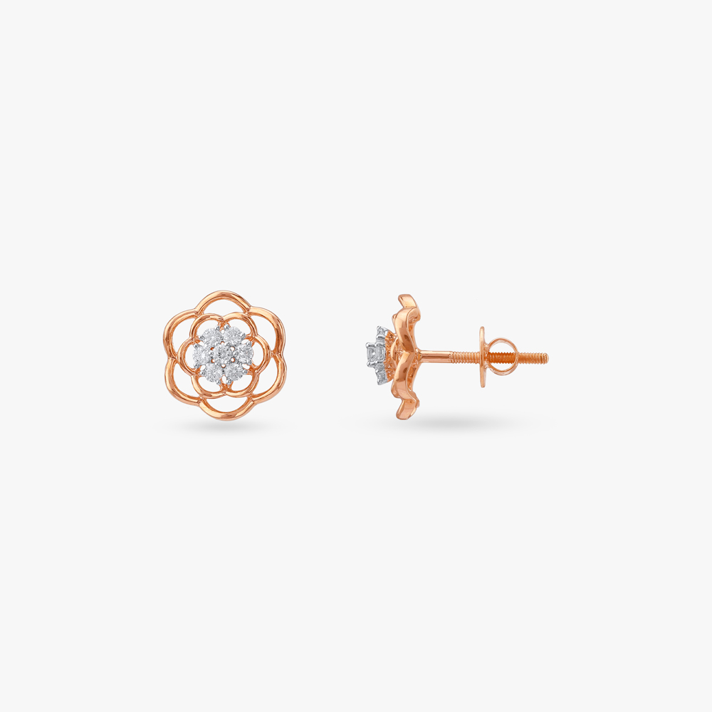 Rosette Radiance Diamond Pendant and Earrings Set,,hi-res image number null