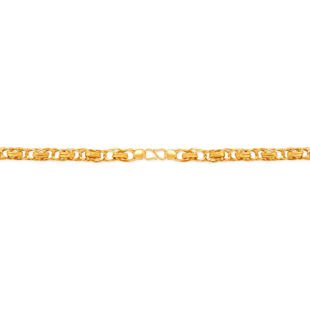 Unique Design Handmade Gold Chain For Men,,hi-res image number null