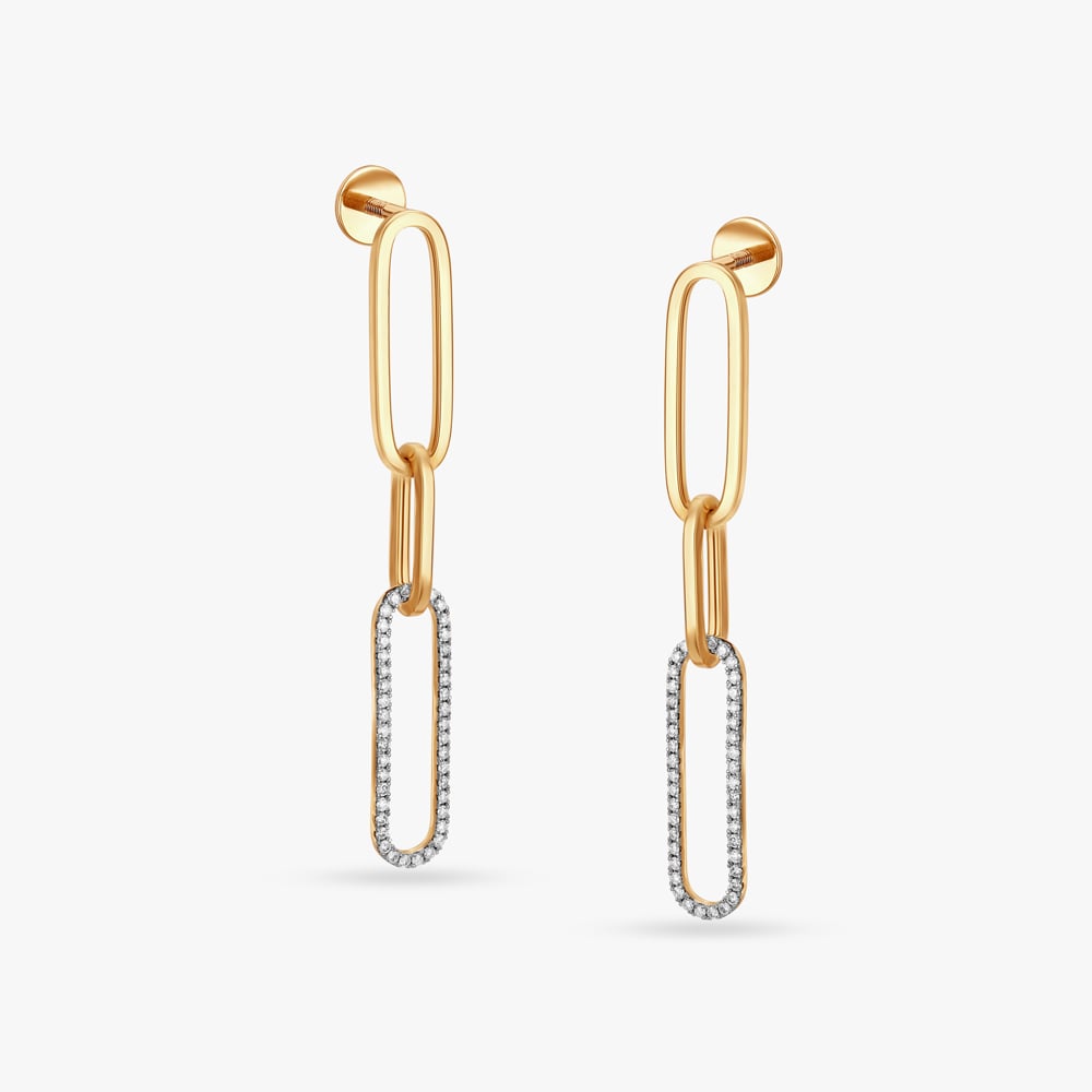 Rhythm Of Elegance Drop Earrings
