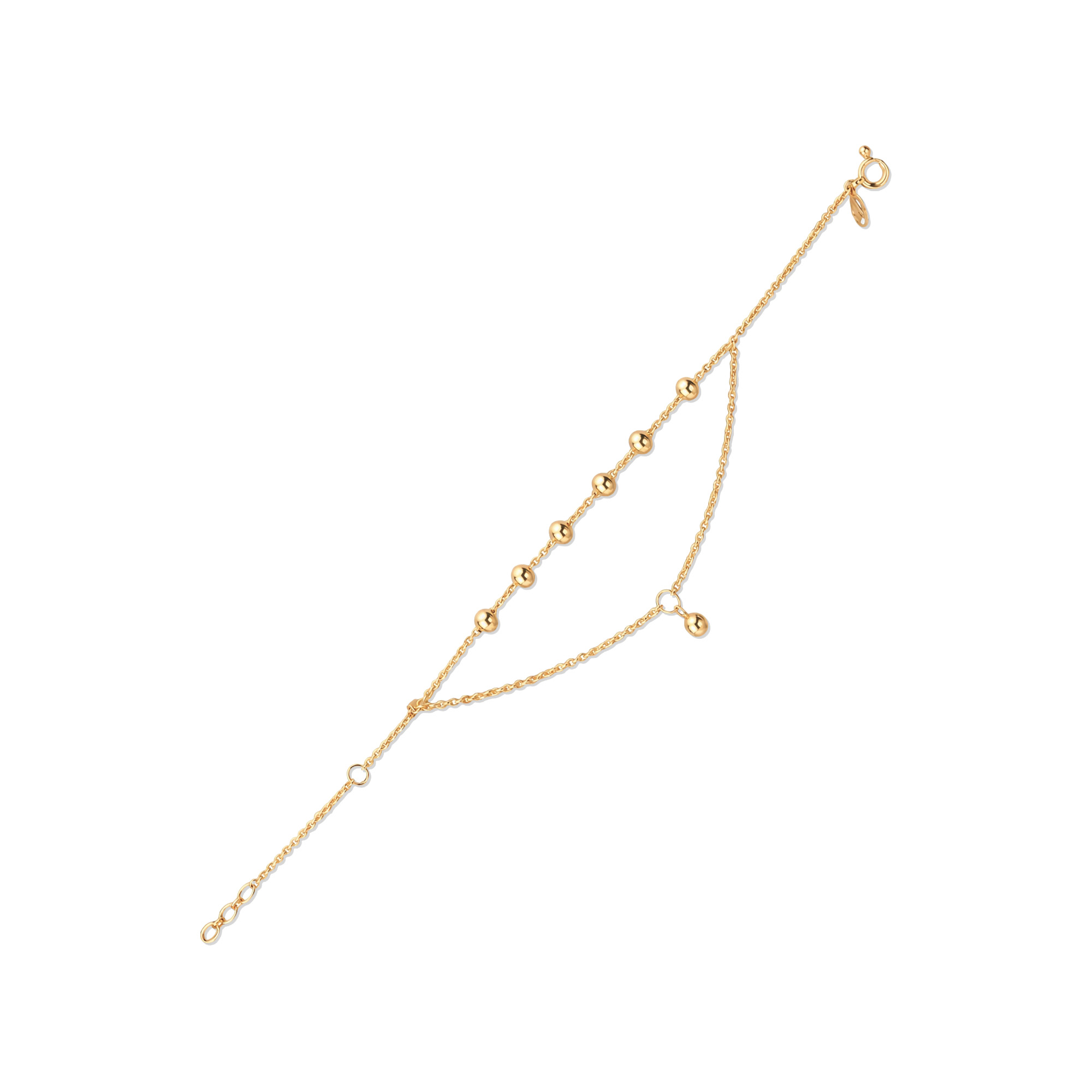Delicate Rhythm Gold Bracelet,,hi-res image number null