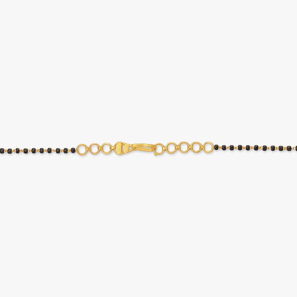 Lotus Reverence Gold Mangalsutra,,hi-res image number null