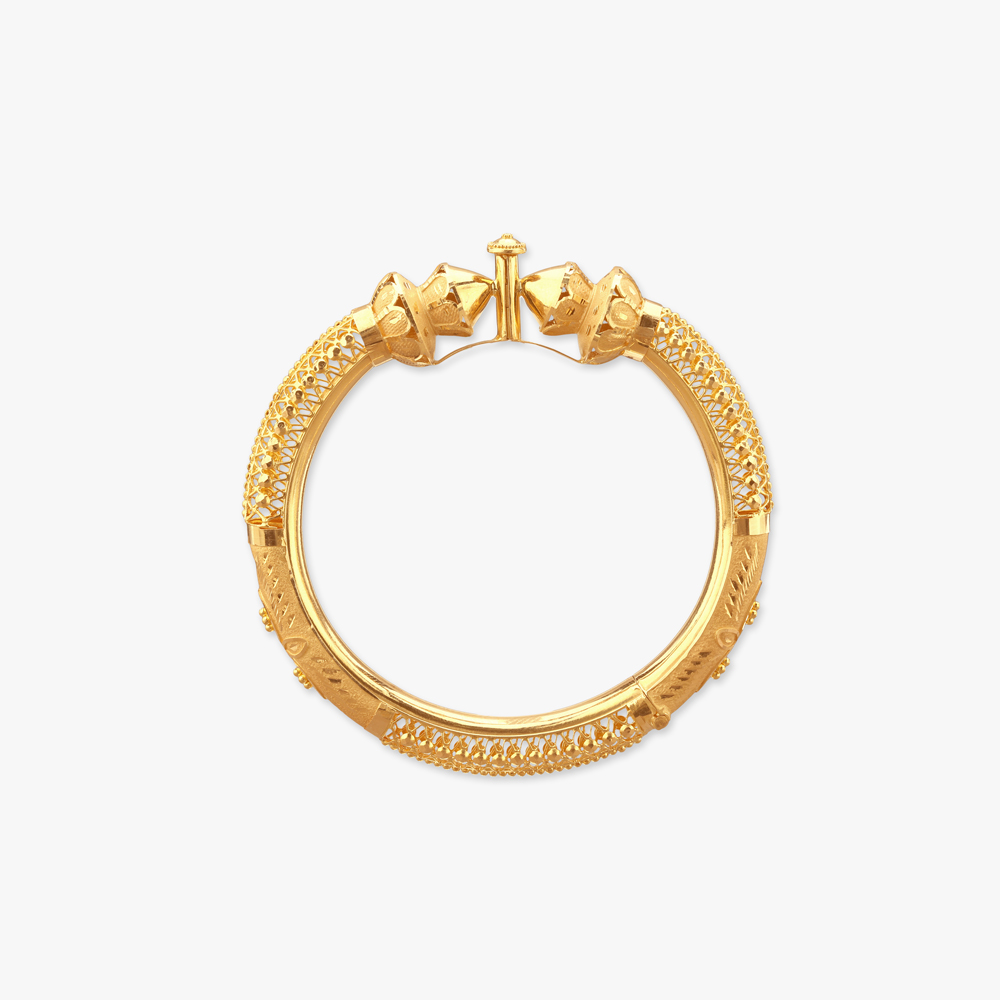 Sonar Guti Solid Bala Gold Bangles,,hi-res image number null