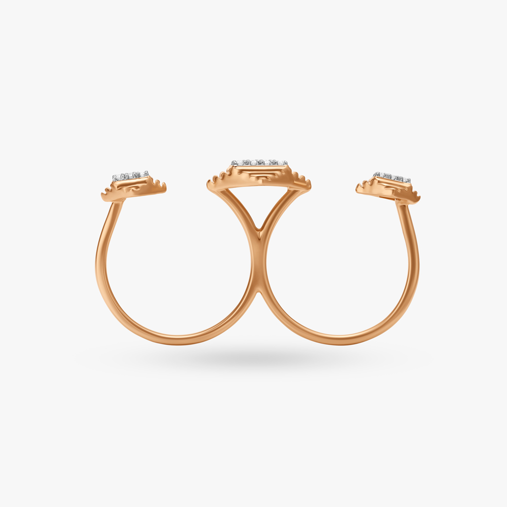 Elan Two-Finger Diamond Ring,,hi-res image number null