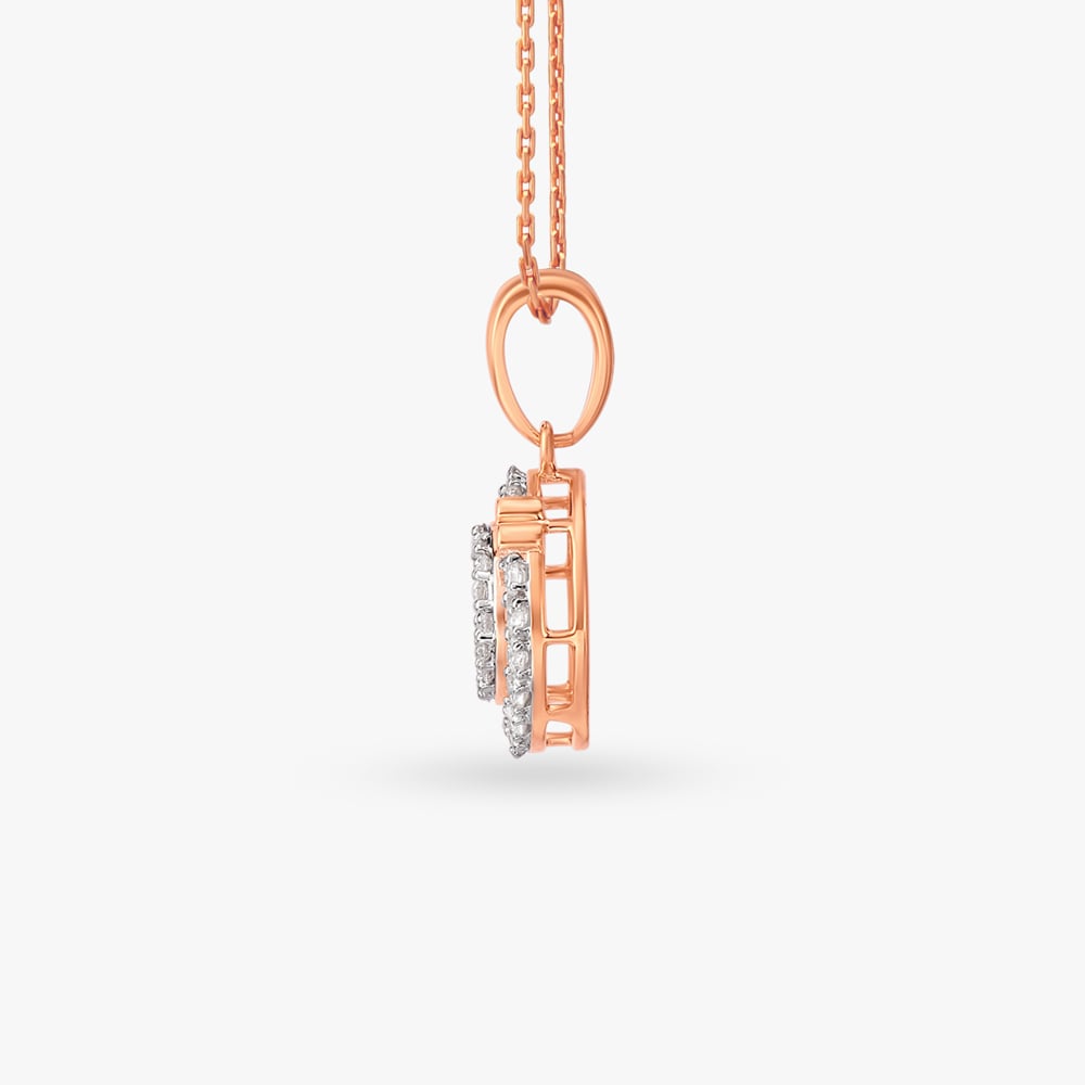Enticing Radial Diamond Pendant,,hi-res image number null