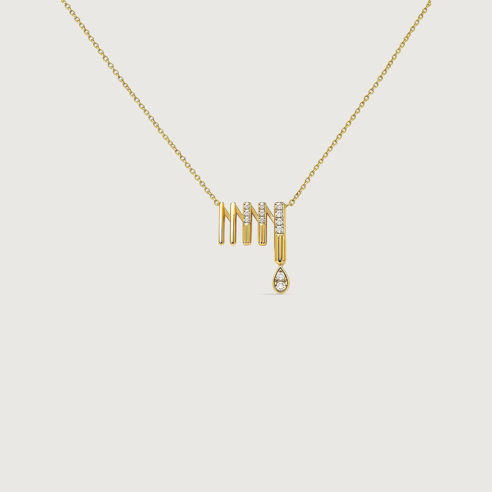 Measured Rhythm Diamond Necklace,,hi-res image number null