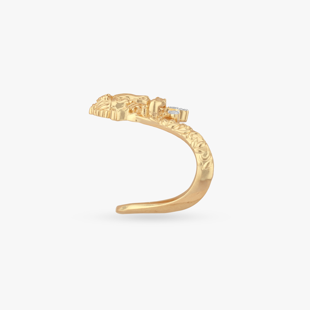 Ganesha Vanki Diamond Ring,,hi-res image number null