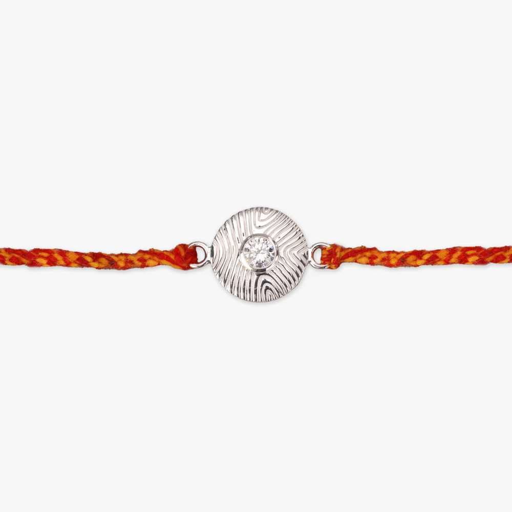 Desert Mirage Silver Rakhi,,hi-res image number null