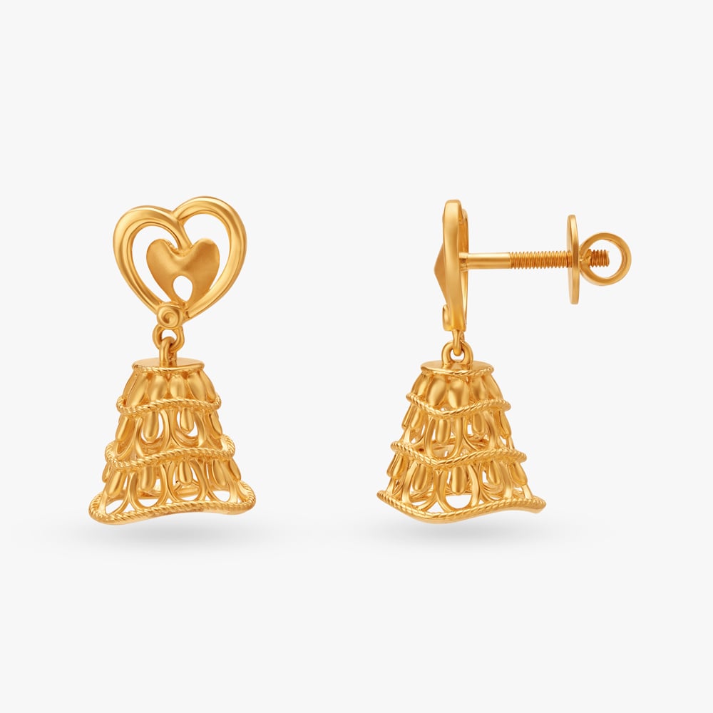 Sophisticated Reverie Jhumka,,hi-res image number null