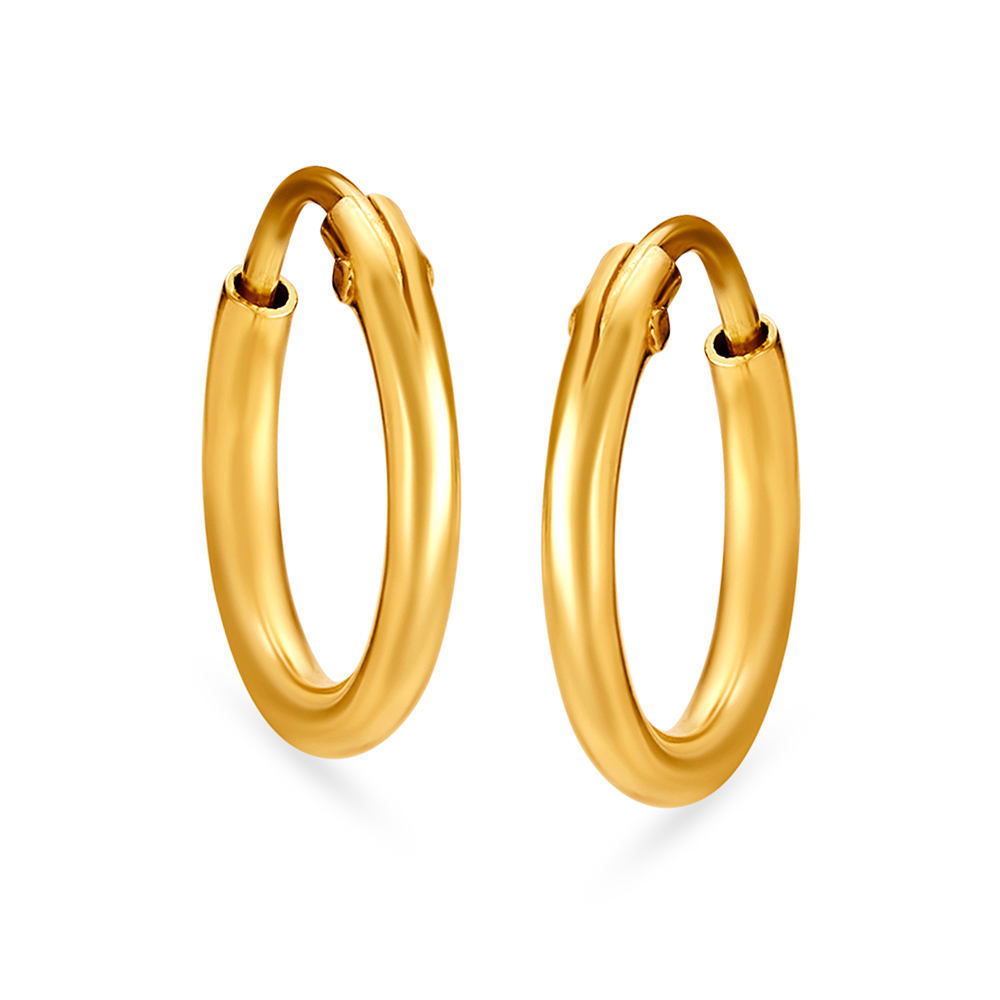 Sublime Gold Hoop Earrings,,hi-res image number null