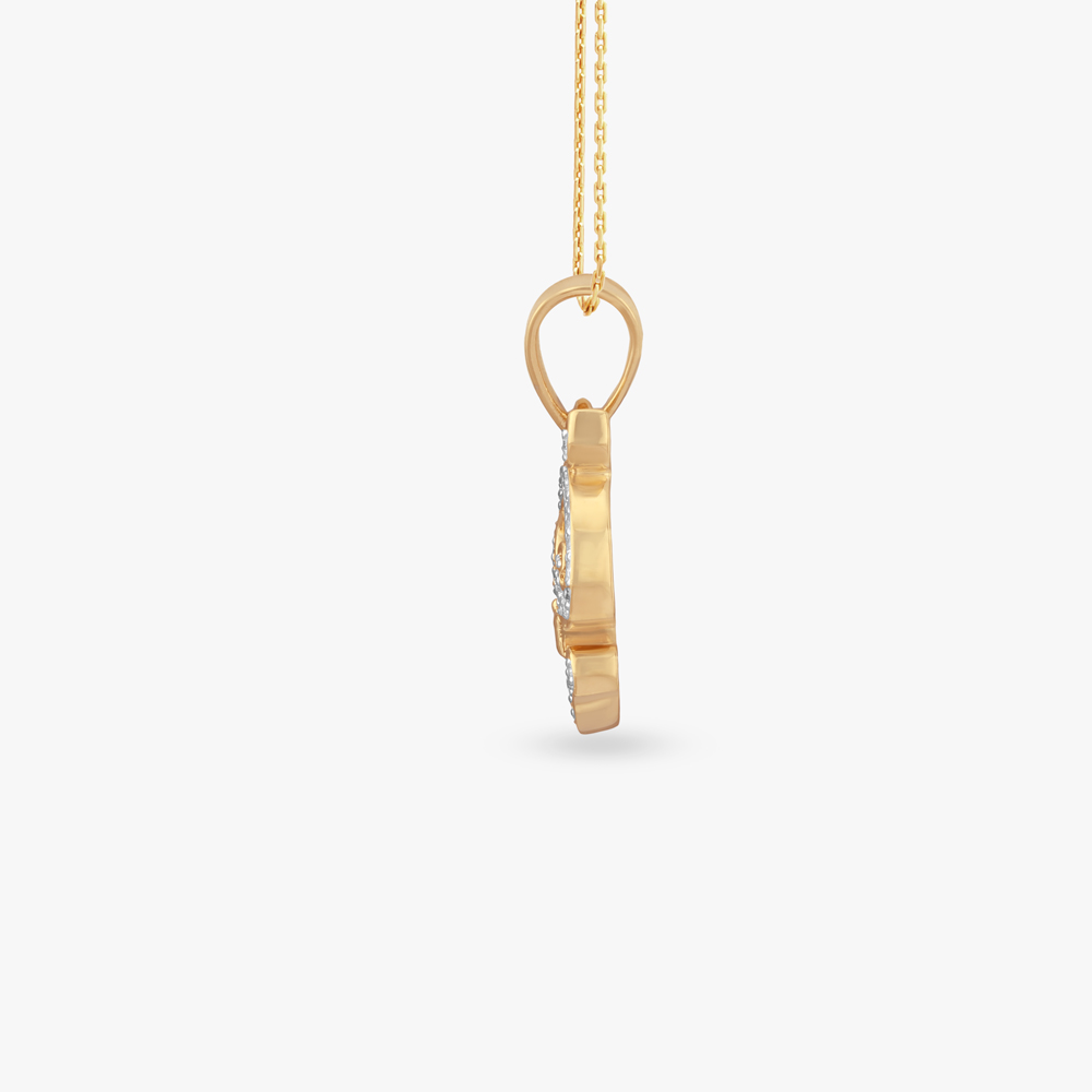 Divine Murugan Diamond Pendant,,hi-res image number null