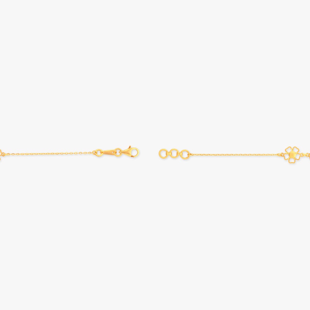 Petal Parade Gold Bracelet for Kids,,hi-res image number null