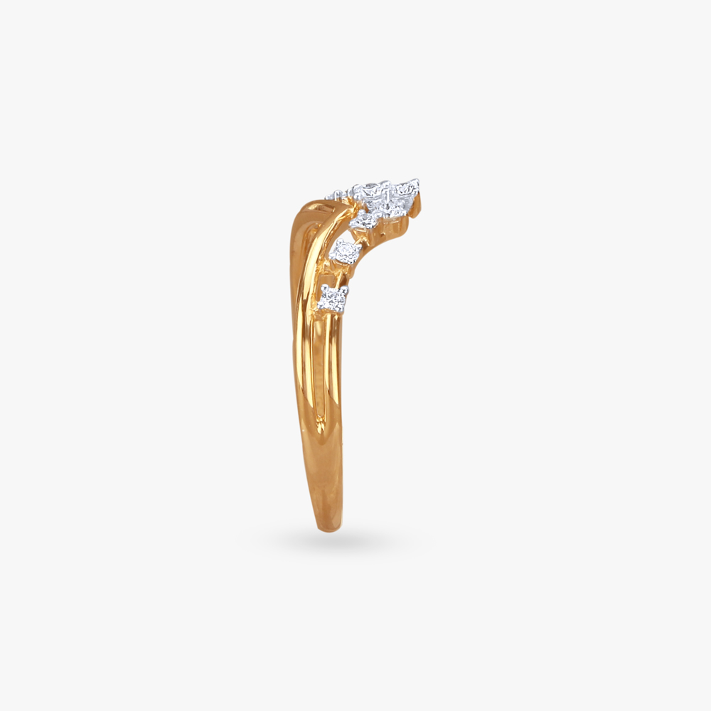 Subtle Glam Diamond Finger Ring,,hi-res image number null