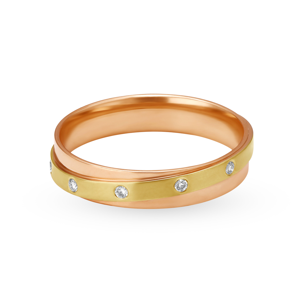 Interlinked 4 Stone Diamond Ring,,hi-res image number null
