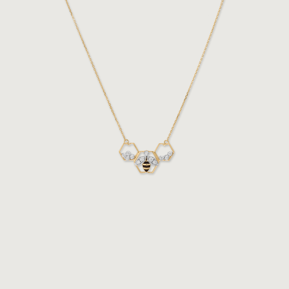 Sleek Buzz Diamond Necklace,,hi-res image number null