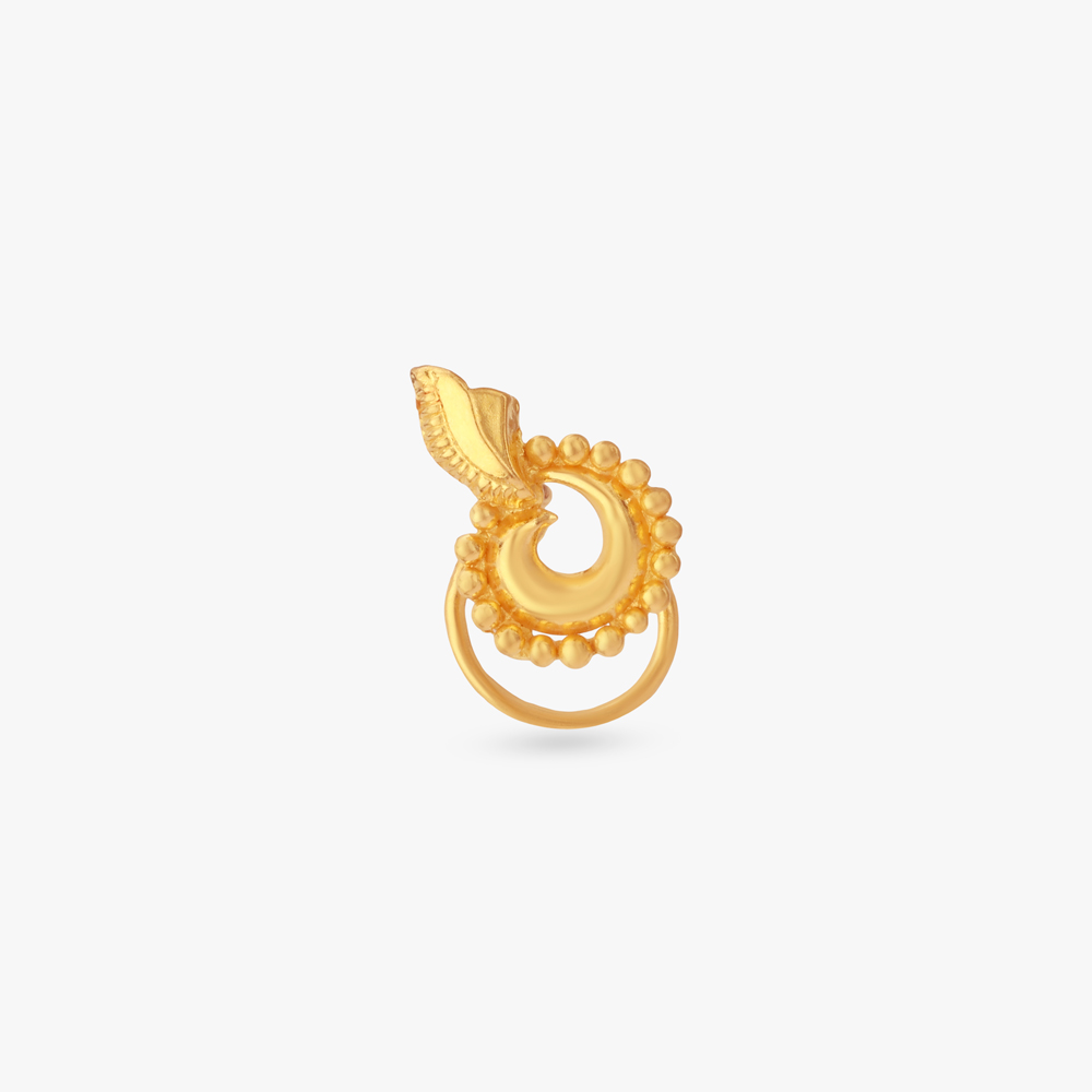 

Eternal Loop Gold Nose Pin