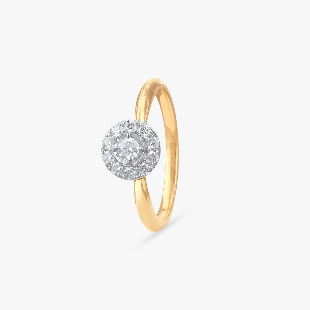 Stellar Halo Diamond Ring,,hi-res image number null