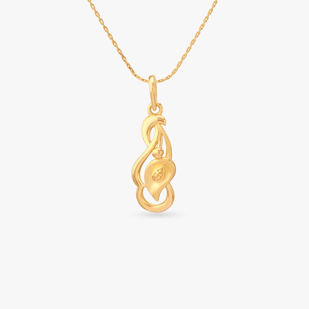 

Twined Blossom Gold Pendant