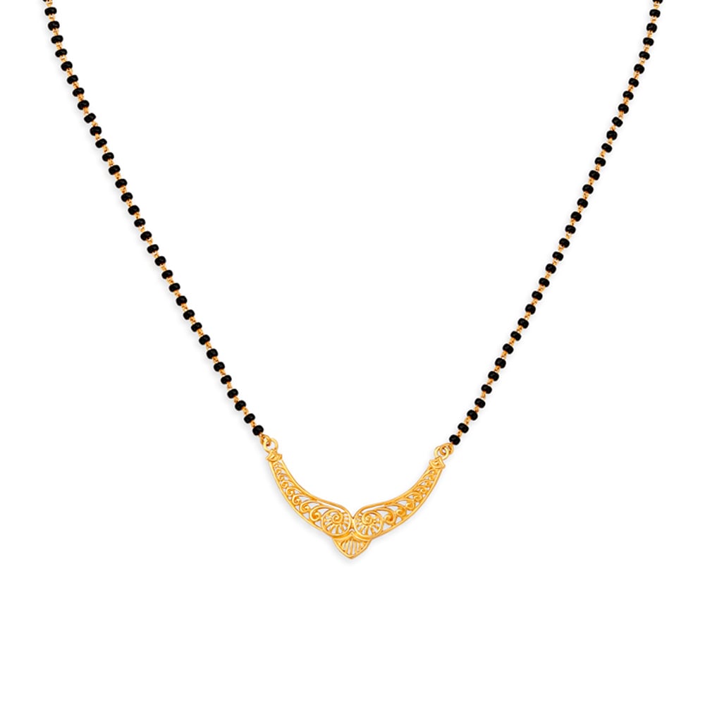 Sleek Stately Mangalsutra,,hi-res image number null