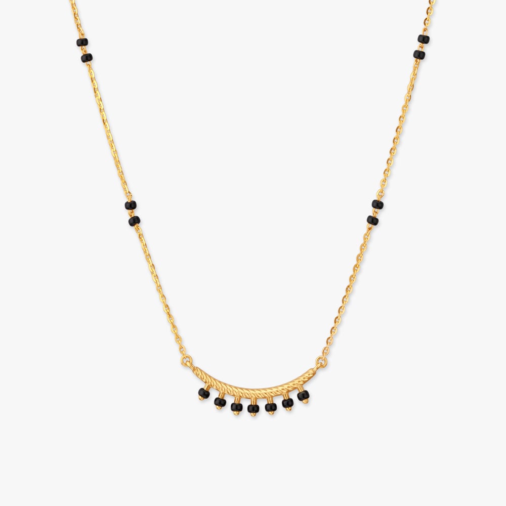 Minimal Grace Gold Mangalsutra,,hi-res image number null