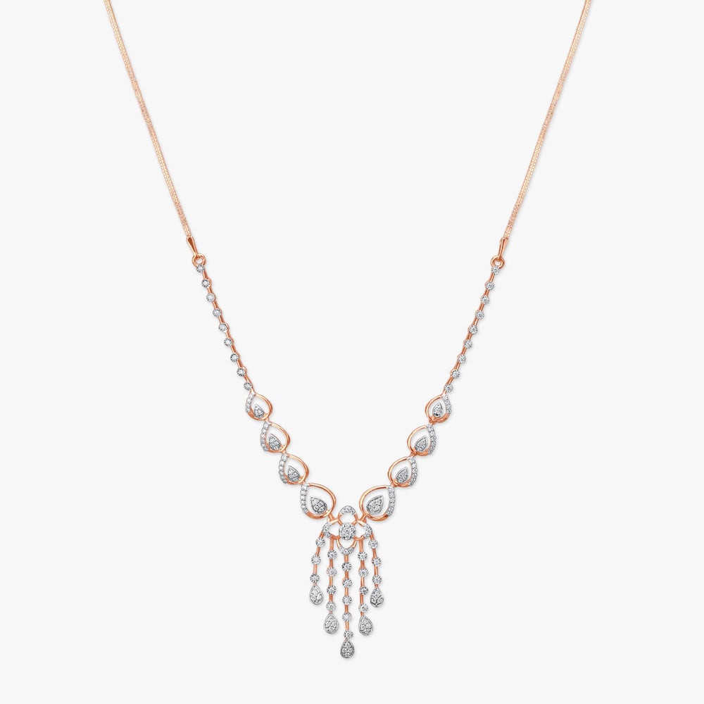 Luminous Lines Diamond Necklace Set,,hi-res image number null