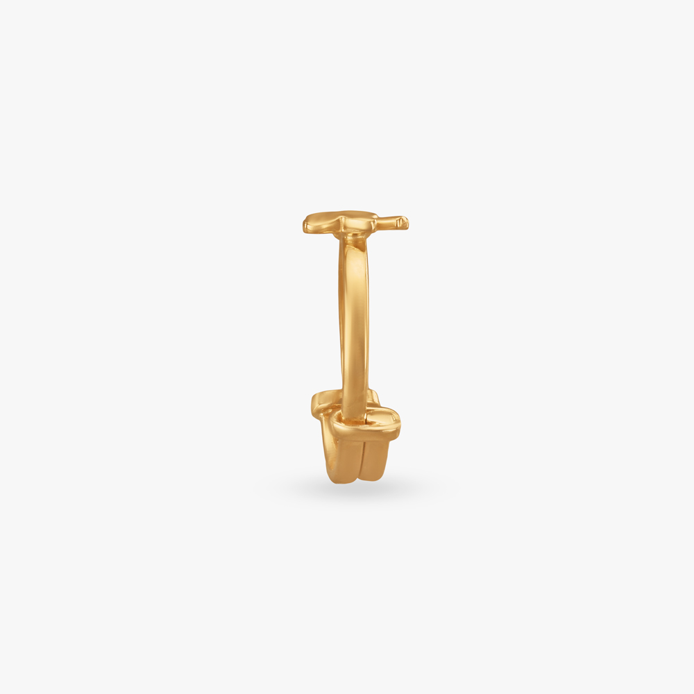 Bow Charm Kids Gold Ring,,hi-res image number null
