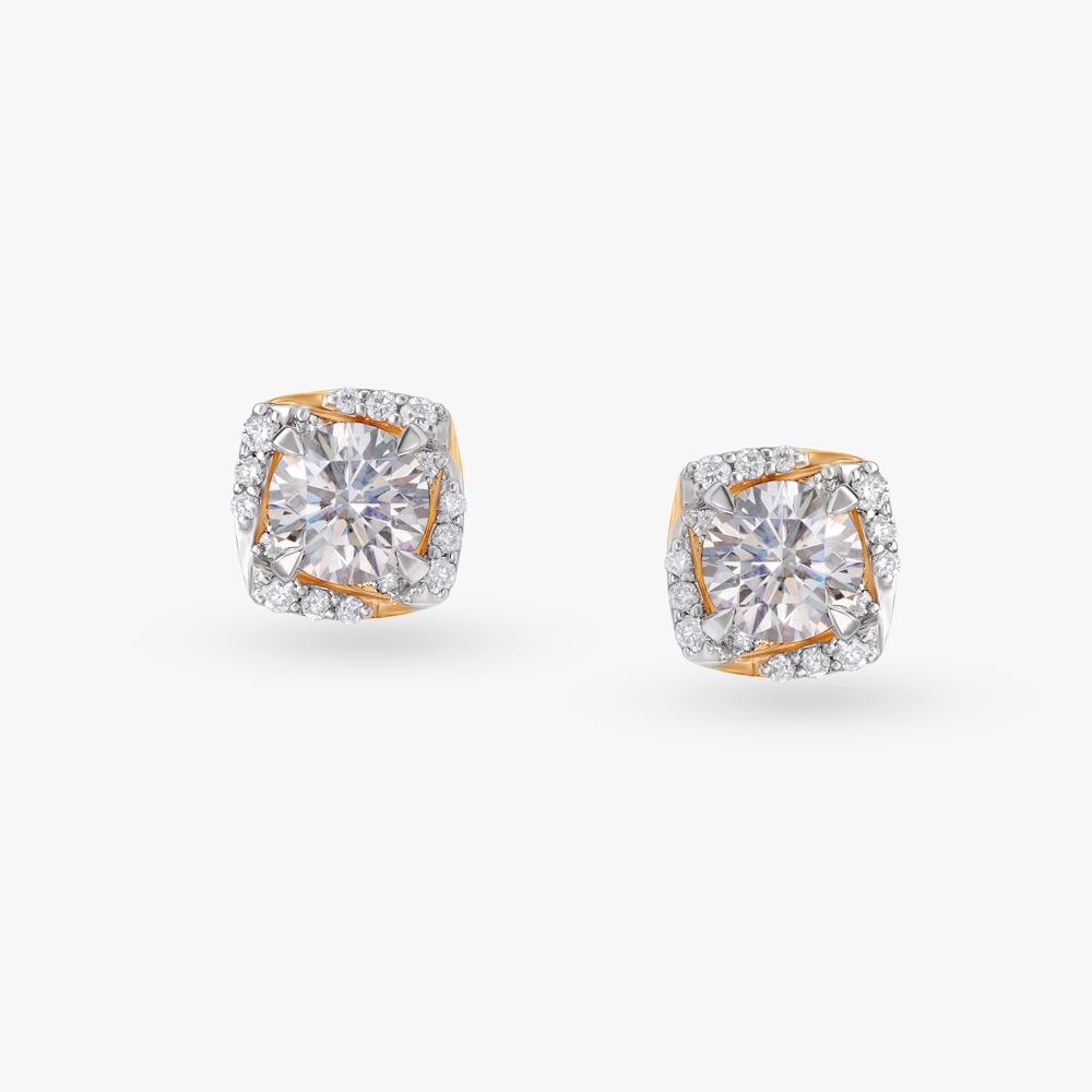 Epitome of Sophistication Celeste Solitaire Stud Earrings,,hi-res image number null