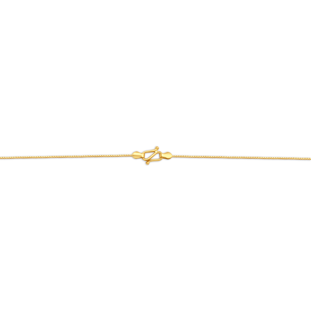Elegant Gold Chain with Heart Pattern for Kids,,hi-res image number null