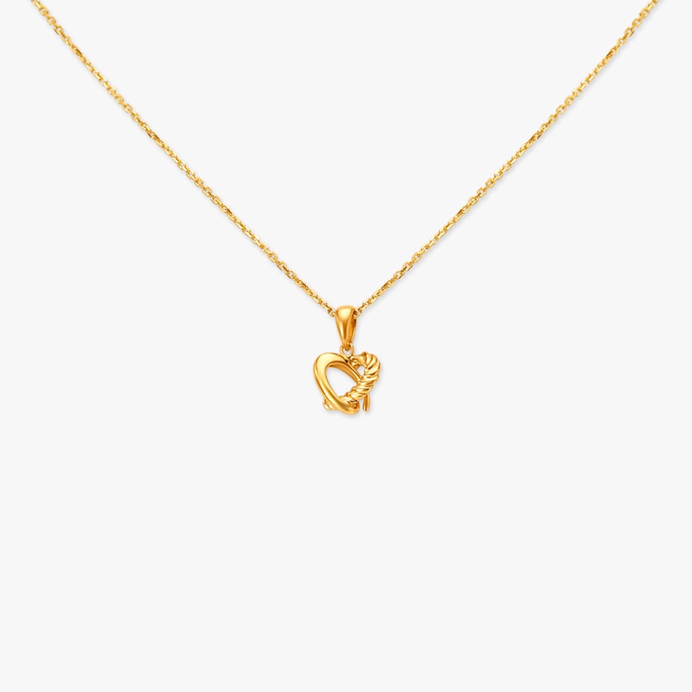 Eternal Gold Pendant With Chain,,hi-res image number null