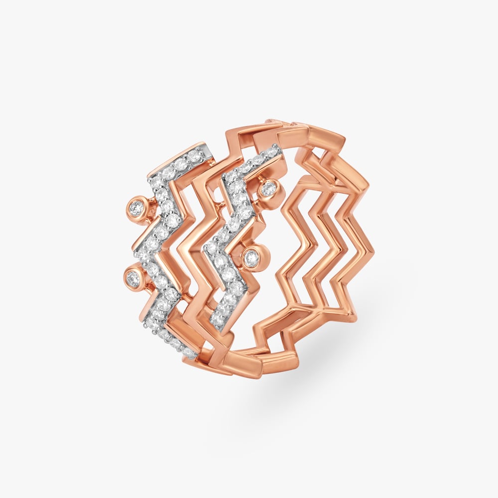 Zipping Through Your Heart Finger Ring,,hi-res image number null