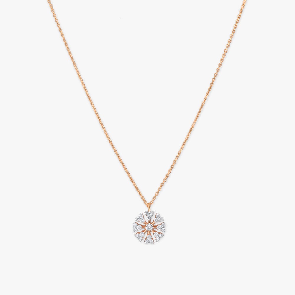 

North Star Diamond Pendant with Chain