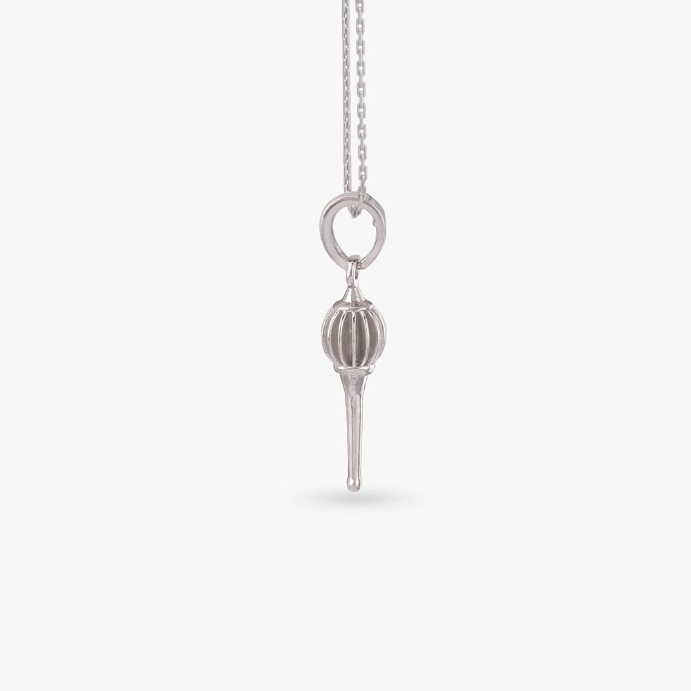Veer Hanuman Silver Pendant,,hi-res image number null