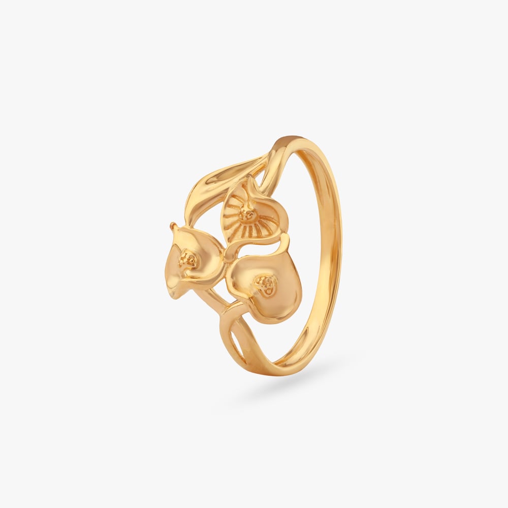 Lily Bloom Gold Ring,,hi-res image number null