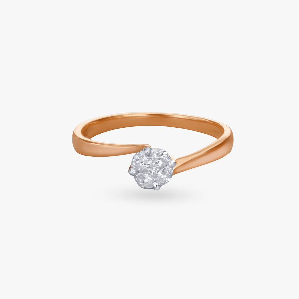 Subtle Sparkle Diamond Finger Ring,,hi-res image number null