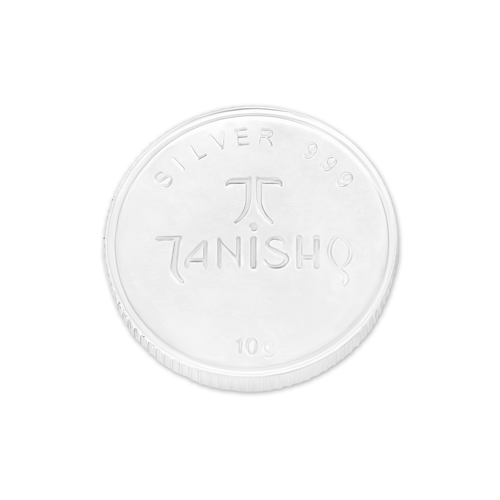 Traditional Ganesha 10 Gram 999 Purity Silver Coin,,hi-res image number null