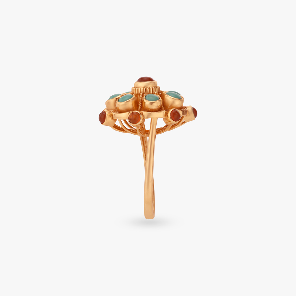 Tropical Orchard Gold Ring,,hi-res image number null