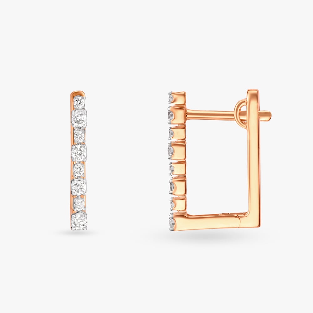 A Fine Edge Hoop Earrings,,hi-res image number null