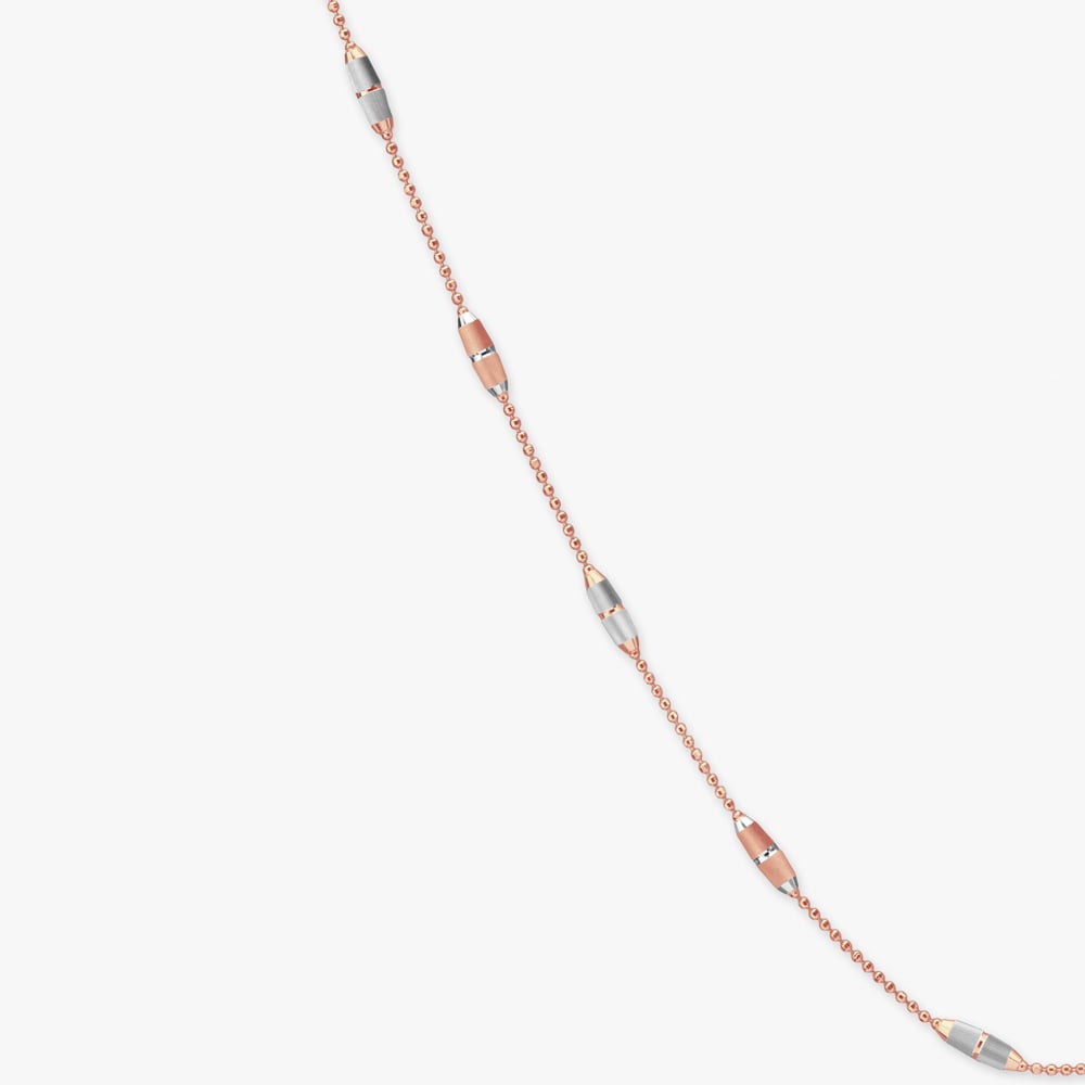 

Oval Capsule Gold Chain