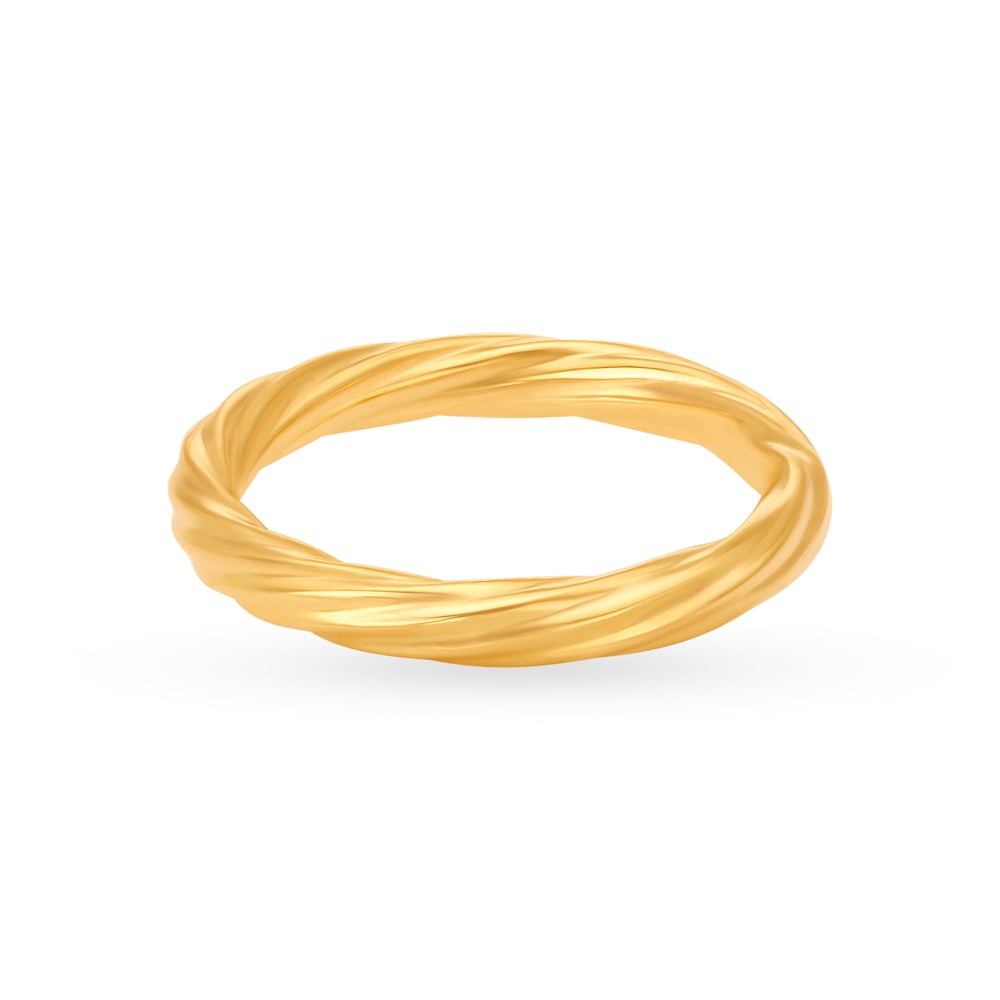 Mesmerising Twisted Gold Ring,,hi-res image number null