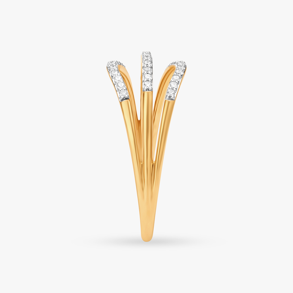 Stackable Arch Diamond Rings,,hi-res image number null