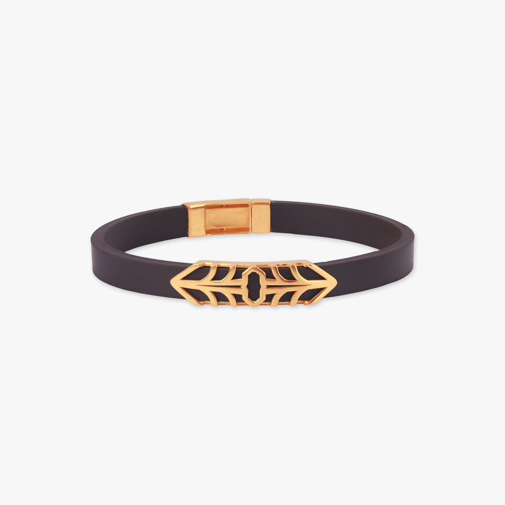 Bold Arrow Gold Bracelet for Men,,hi-res image number null