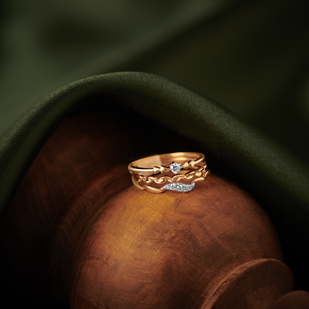 Stunning Tiered Diamond Rings