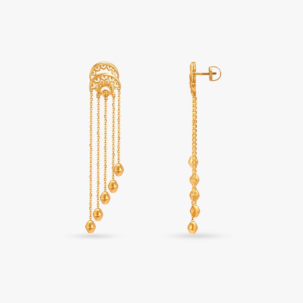 Cascading Drop Earrings,,hi-res image number null