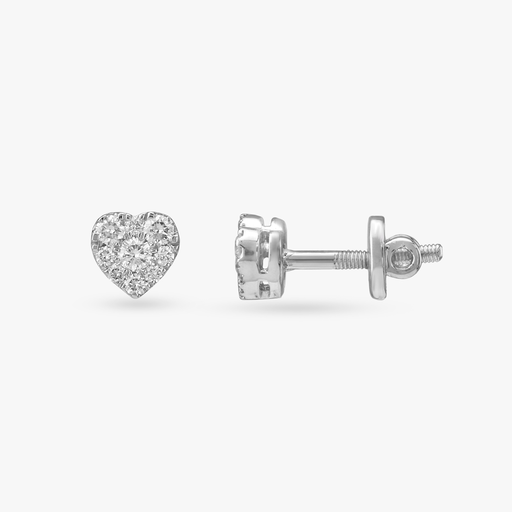 Lustrous Heart Diamond Pendant and Earrings Set,,hi-res image number null