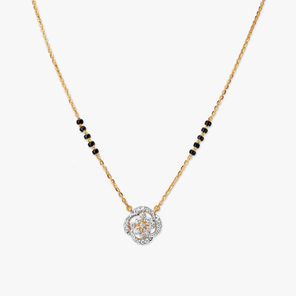 

Chic Bloom Diamond Mangalsutra
