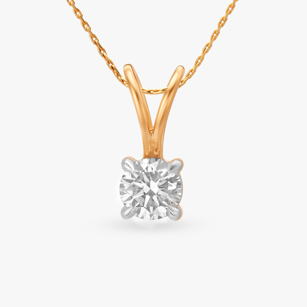 Gleam Grace Solitaire Pendant,,hi-res image number null