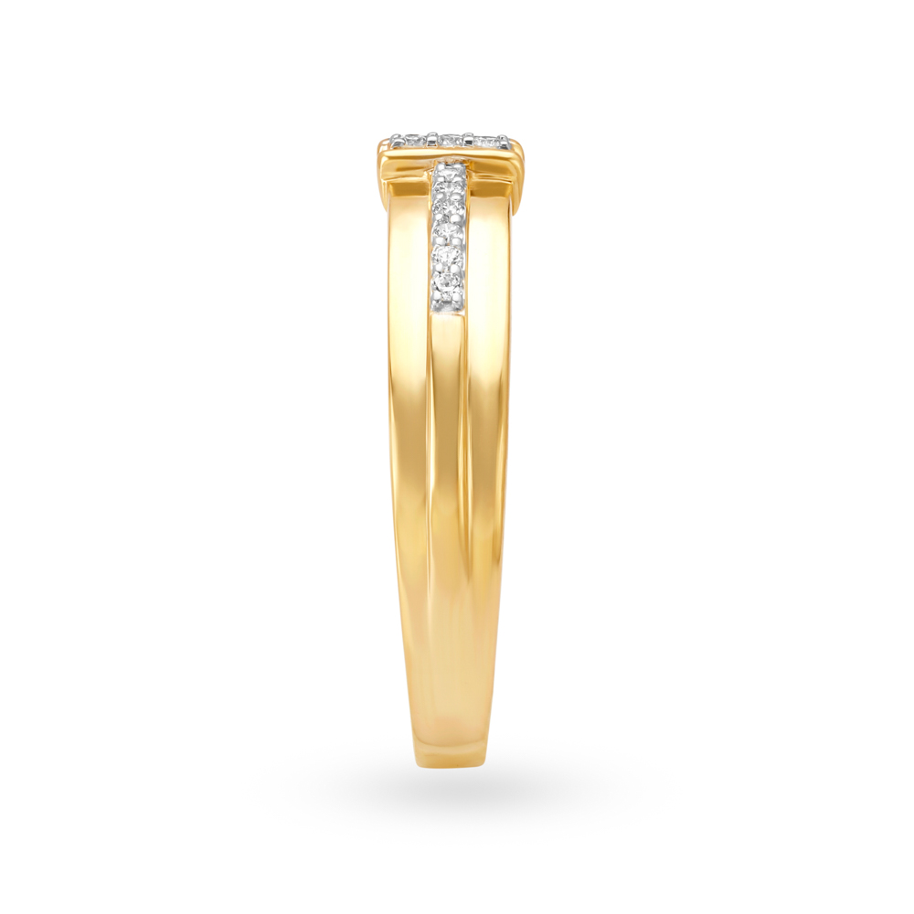 Parallel Spark Diamond Finger Ring,,hi-res image number null