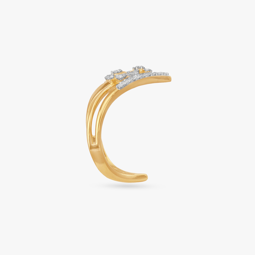 Chic Glimmer Diamond Finger Ring,,hi-res image number null
